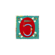 Vida Alegre Porcelain Number Plaque by Martin Jarrie for Vista Alegre