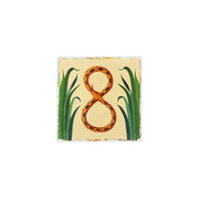 Vida Alegre Porcelain Number Plaque by Martin Jarrie for Vista Alegre