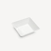 Plisse Porcelain Square Dish by Pillivuyt