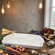 Plisse Porcelain Baking Slab, 15.5" by Pillivuyt