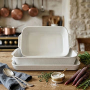 Plisse Porcelain Baking Slab, 15.5" by Pillivuyt