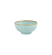 Rustic Blend Turquoise Stoneware Bowl 4" by Casa Alegre