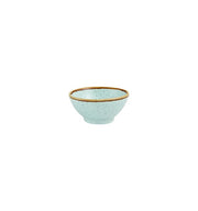 Rustic Blend Turquoise Stoneware Bowl 3" by Casa Alegre