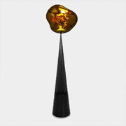 Melt Gold Cone Fat LED Floor Lamp by Tom Dixon Lighting Tom Dixon 