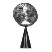 Melt Silver Cone Fat LED Table Lamp by Tom Dixon Lighting Tom Dixon 
