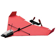 Powered Rechargeable RC Smartphone Controlled Paper Airplane Kit Amusespot 