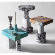 Tom Dixon Swirl Medium Side Accent Table or Plinth, 17.3" x 11.8" Tom Dixon 