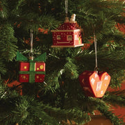 Alessi Love Heart Amore al Cubo Cube Christmas Ornament Alessi 