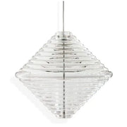 Press Cone Pressed Glass LED Pendant Light, 11.8" w. by Tom Dixon Lighting Tom Dixon 