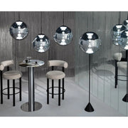Globe Large Silver LED 64.6" h. Chandelier by Tom Dixon Lighting Tom Dixon 
