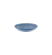 Tisse Stoneware Blue Deep Soup Plate by Casa Alegre