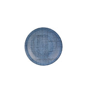 Tisse Stoneware Blue Deep Soup Plate by Casa Alegre