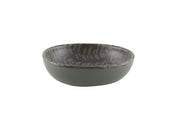 Foliage Stoneware Beige Bowl, 4.3" by Casa Alegre