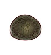 Shangri-La Vine Stoneware Oval Serving Platter by Casa Alegre