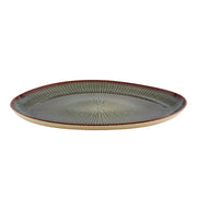 Shangri-La Vine Stoneware Oval Serving Platter by Casa Alegre