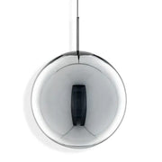 Globe 10" LED Suspension Silver Pendant by Tom Dixon Lighting Tom Dixon 