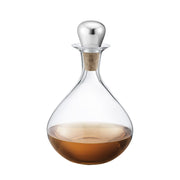 Georg Jensen Sky Stainless Steel and Glass Whisky Decanter by Aurelien Barbry Decanters and Carafes Georg Jensen 