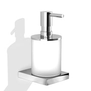 Decor Walther Contract WSP Glass Liquid Soap Dispenser, 5.1 oz. Soap Dishes & Holders Decor Walther Chrome 