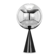 Mirror Ball Cone Fat LED Silver Table Lamp by Tom Dixon Lighting Tom Dixon 