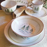 Christmas Natale Cortina Salad/Dessert Plate, 8" by La Gabbianella