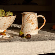 Marbled Terra Moroccan Pitcher, 4.7"