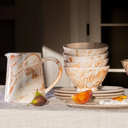 Marbled Terra Moroccan Pitcher, 4.7"