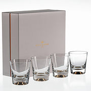 Olympos Set of 4 Old Fashioned Glass Gift Set by Vista Alegre
