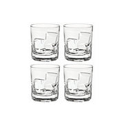 Portrait Set of 4 Old Fashioned Glass Gift Set by Vista Alegre