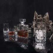 Portrait Set of 4 Old Fashioned Glass Gift Set by Vista Alegre