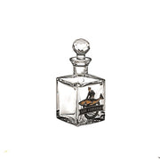 Sirs of the Sea Mini Bar Codfish Crystal Whisky Decanter by Vista Alegre