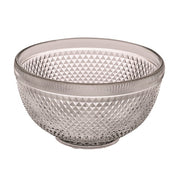 Bicos Clear Glass Bowl by Vista Alegre