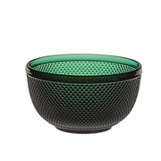 Bicos Emerald Glass Bowl by Vista Alegre
