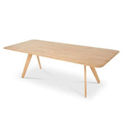 Tom Dixon Slab Modern Oak Table, Natural, 94.5" x 39.4" Tom Dixon 