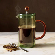 Niko French Press, Green & Amber