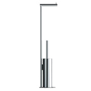Bar DBK Freestanding Toilet Brush and Toilet Paper Holder Set by Decor Walther Toilet Brushes & Holders Decor Walther Chrome 