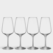 Pulse White Wine Set of 4 by Ingegerd Råman for Orrefors