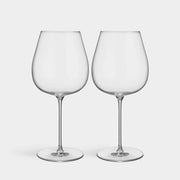 Frantzén Red Wine Glass Set of 2 by Orrefors x Björn Frantzén