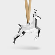 Scandinavian Forest Deer Ornament by Orrefors