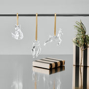 Scandinavian Forest Fox Ornament by Orrefors