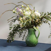 Cineraria Serving Pitcher with Bird by Bordallo Pinheiro