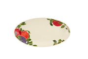 Christmas Balls White Oval Serving Platter by Bordallo Pinheiro