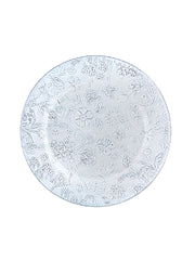 Flora Charger Plate Antique White, Set of 2 by Bordallo Pinheiro