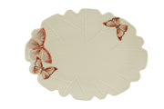 Cloudy Butterflies Serving Platter by Claudia Schiffer for Bordallo Pinheiro