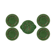 Holly 5-Piece Cake/Dessert Serving Set by Bordallo Pinheiro