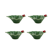 Holly 12-Piece Dinnerware Set by Bordallo Pinheiro