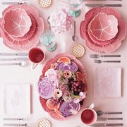 Cabbage Pink 12-Piece Dinnerware Set by Bordallo Pinheiro