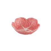 Cabbage Pink Small Bowl, 4.7" by Bordallo Pinheiro