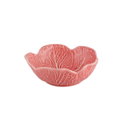 Cabbage Pink Cereal Bowl, 7" by Bordallo Pinheiro
