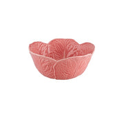 Cabbage Pink Salad Bowl, 11" by Bordallo Pinheiro