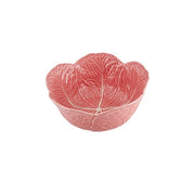 Cabbage Pink Salad Bowl, 11" by Bordallo Pinheiro